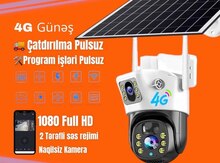 Kamera "V380pro" 4G günəş paneli (camera 4G)