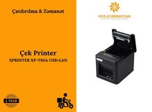 Çek printer "Xprinter XP-T80A usb+lan"