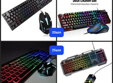 RGB klaviatura siçan dəsti