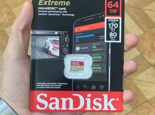 Yaddaş kartı "Sandisk extreme 64GB"