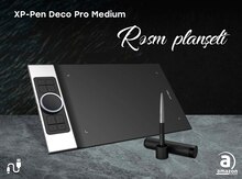 XP-Pen Deco Pro Medium Graphics Drawing Tablet Battery-Free Pen 60° Tilt 8192