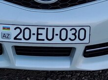 Avtomobil qeydiyyat nişanı - 20-EU-030
