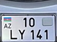 Avtomobil qeydiyyat nişanı - 10-LY-141