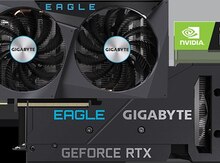 Video kart "Gigabyte GeForce RTX 3050 Eagle 8GB"