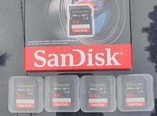 SD yaddaş kartı "Sandisk 64 GB"