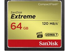 "Sandisk Extreme 64 GB" CF yaddaş kartı