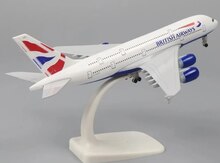 Təyyarə modeli "Aircraft Model British Airways A380"