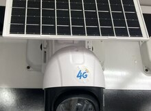 Wifi-sız işləyən 4G PTZ 360° Smart Solar kamera 