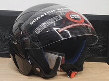 Dəbilqə "Studds Helmets Cub Shiny Black Open"