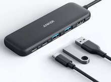 Hub Anker 332 USB-C Hub 5-in-1 Black A8355H11