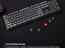 Klaviatura "Keychron K5SE 104 Key Optical Red White Led Hot-Swap WL UA Black"