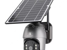4G sim kartlı PTZ 360° FHD Solar kamera 3MP/2K