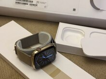 Apple Watch Series 7 Steel Cellular Gold 45mm