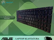 "Asus ZenBook Pro UX501" klaviaturası