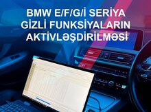 "BMW" gizli funksiyaların aktivləşdirilməsi