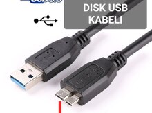Xarici sərt disk USB kabeli 3.0