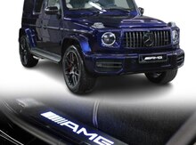 "Mercedes W463" yan ayaqaltıların işıqlı xromu