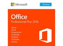 "Microsoft 2016 Pro Plus" proqramı