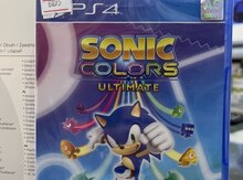 PS4 "Sonic colors ultimate" oyun diski