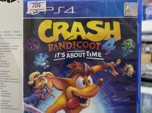 Ps4 oyunu "Crash Bandicoot 4 it's about time" oyun diski