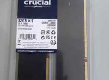 RAM Crucial 2x16GB DDR5 UDIMM 4800MHz
