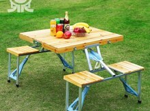 Piknik üçün masa və oturacaqlar