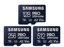 SD kart "Samsung Pro Ultimate 128GB, 256GB, 512GB" micro SD card