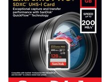 Yaddaş kartı "Sandisk Extreme Pro", 128GB