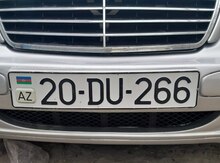 Avtomobil qeydiyyat nişanı - 20-DU-266