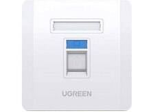 Ugreen Wall Plate Single Port 5pc/Box 80181