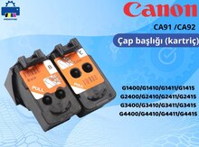 Canon çap başlığı "CA91/CA92"