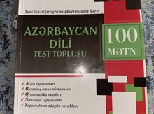 "Azərbaycan dili 100 mətn" test toplusu