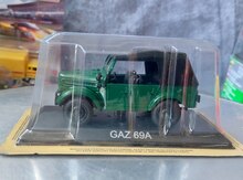 Коллекционная модель  "GAZ69A  green 1953"