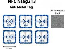Anti metal NFC stiker