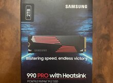 Sərt disk "Samsung 990 Pro 2Tb with Heatsink (PS5)"