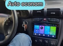 "Mercedes W203" android monitoru