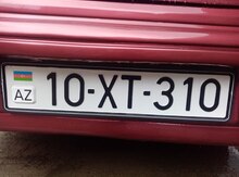 Avtomobil qeydiyyat nişanı - 10-XT-310
