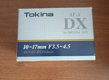Tokina 10-17 3.5/4.5 DX FISHEYE DIG NIK