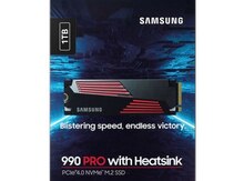 SSD "M2 Samsung 990 PRO Heatsink 1 TB NVMe PCIe 2280 SSD"