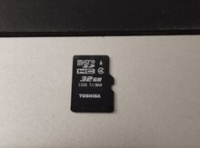 Yaddaş kartı "Micro SD 32GB Toshiba"