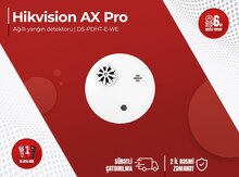 Ağıllı yanğın detektoru "Hikvision AX Hybrid Pro DS-PDHT-E-WE"