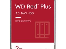 WD 2TB Red Plus 5400 rpm SATA III 3.5" Internal NAS HDD