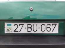 Avtomobil qeydiyyat nişanı - 27-BU-067