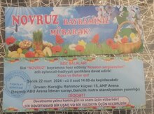 Novruz şənlik biletləri 