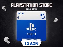 PlayStation Store kartı (100 TL)