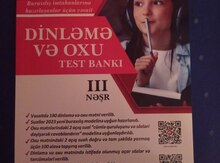 "Samir Balakişiyevin dinləmə və oxu" test bankı