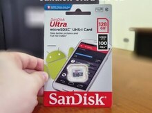 Yaddaş kartı "Sandisk Ultra 128 GB Klass 10"