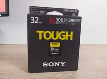 Yaddaş kartı "Sony Tough 32 GB SDHC"