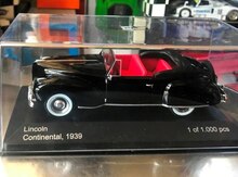 Коллекционная модель "Lincoln Continental black 1939"