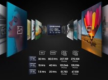 Micro SD kart "Samsung Pro Ultimate"(128 GB, 256 GB, 512 GB)